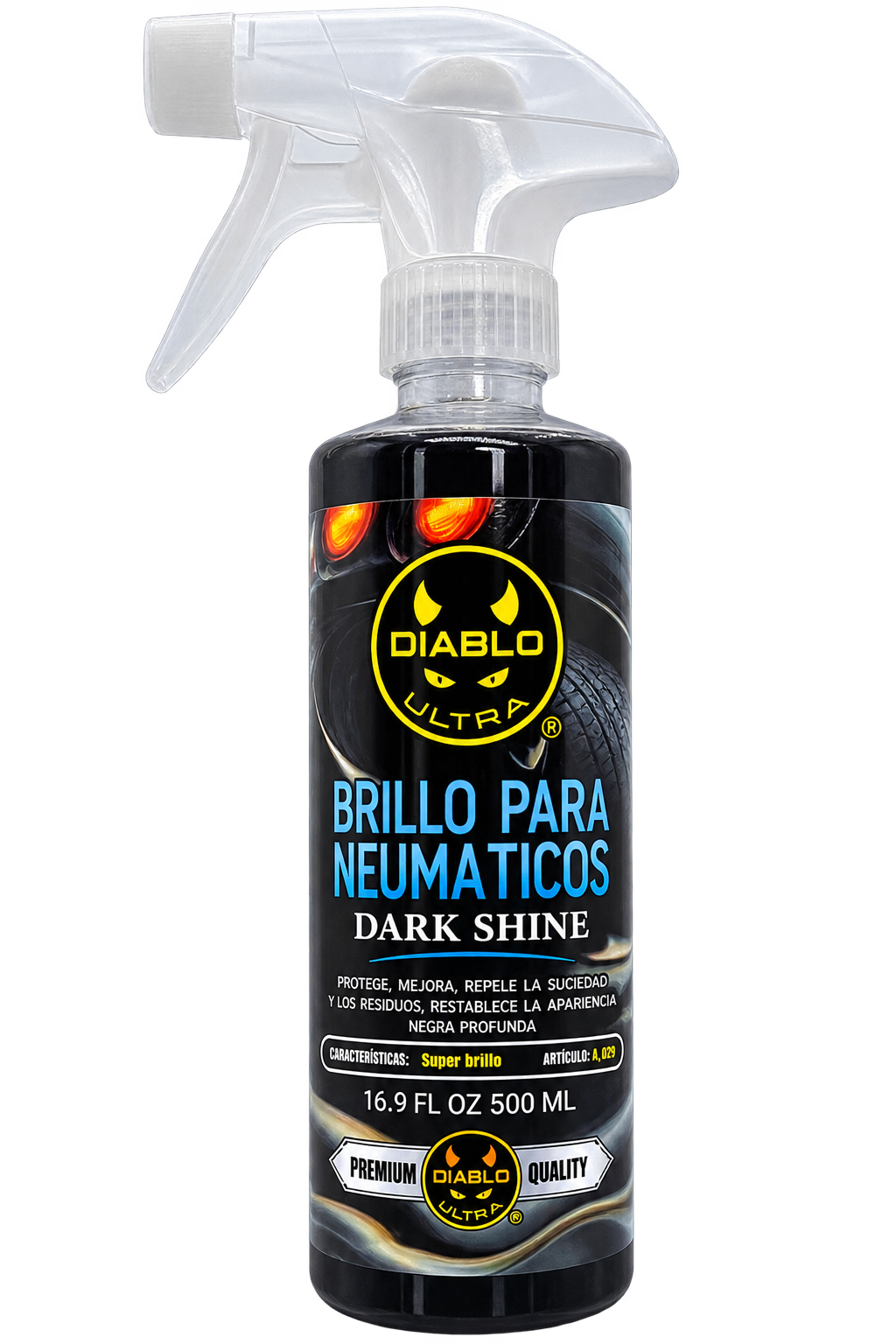 TALES N BONES – ABRILLANTADOR DE LLANTAS 500 ML | Diablo Ultra