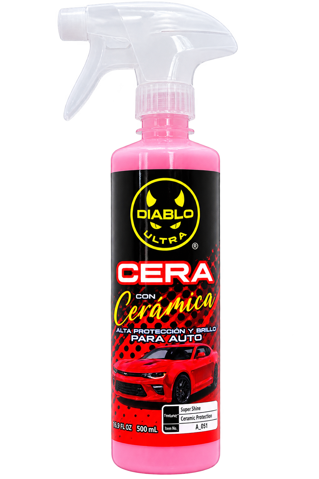Cera Líquida con Cerámico 500 ml – Diablo Ultra