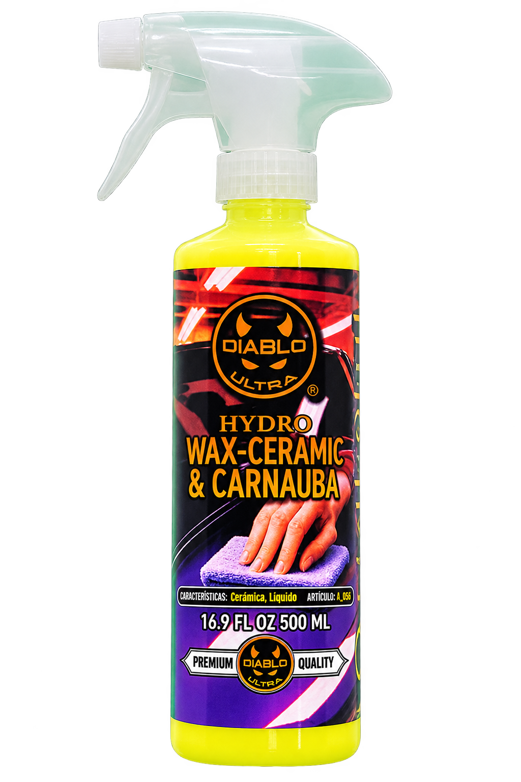 Hydro Wax Ceramic & Carnauba Cera Líquida 500 ml – Diablo Ultra