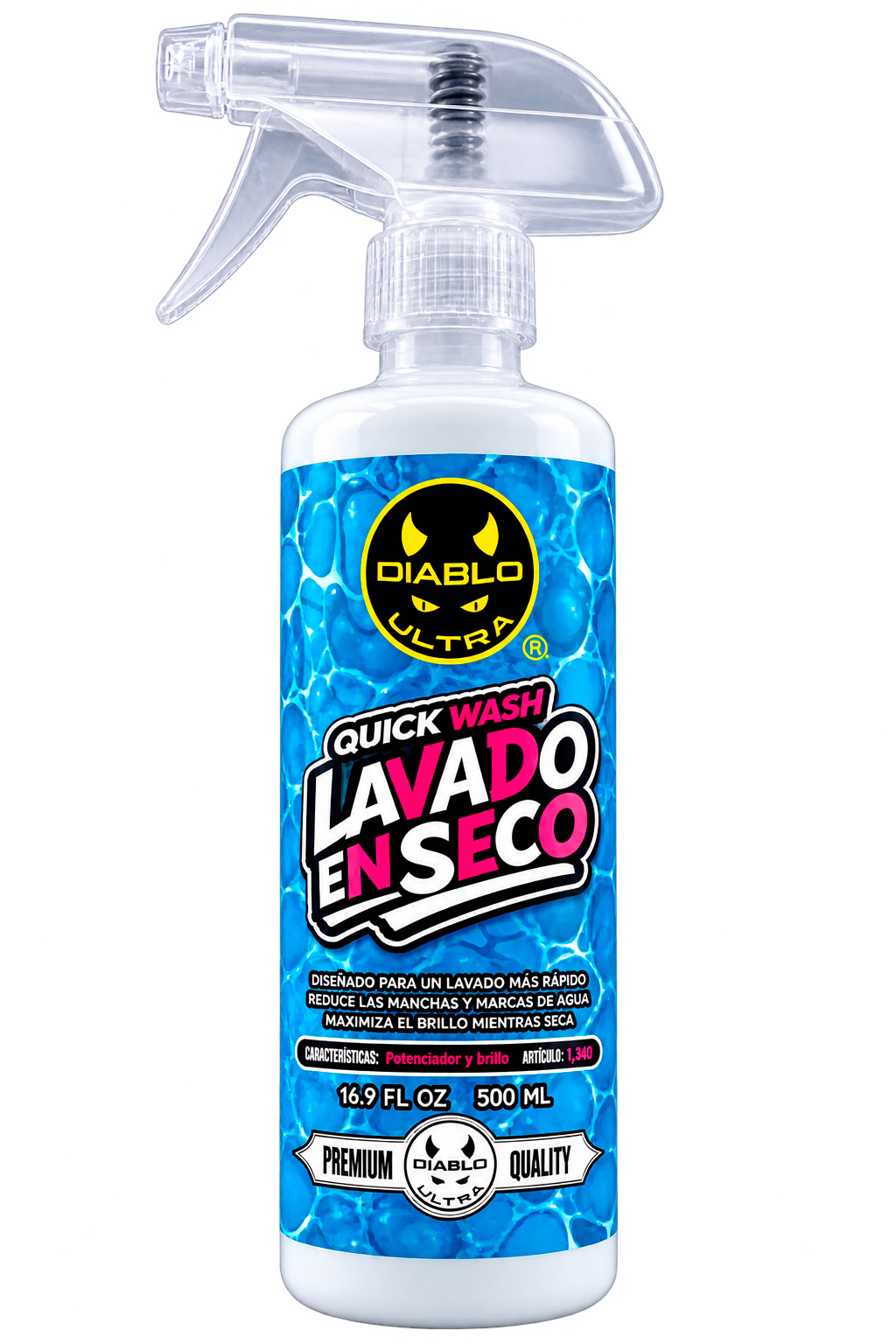 QUICK WASH – LAVADO EN SECO 500 ML | Diablo Ultra